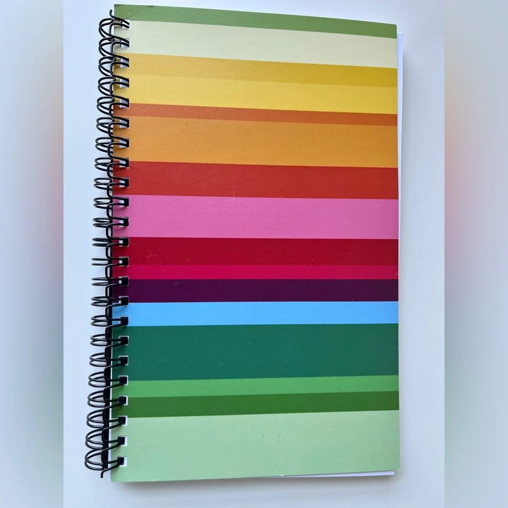 Stripes Notebook and calendar planner
